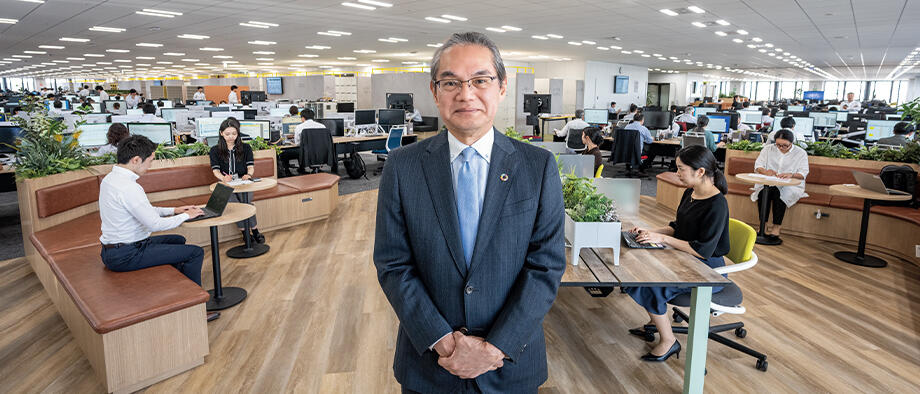 As a group of companies offering a broad range of facilities-related services that provide far-reaching support for people's daily lives, the Kyudenko Group is committed to fulfilling its social mission while developing alongside the communities it serves.:Executive Officer Representative President Kazuyuki Ishibashi