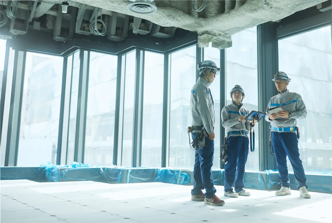 A DAY in CONSTRUCTION MANAGEMENT 施工管理の1日