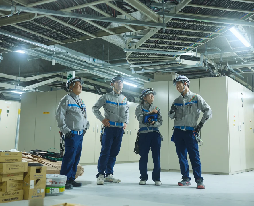 電管同時施工管理プロジェクト