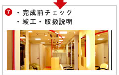 完成前チェック/竣工/取扱説明