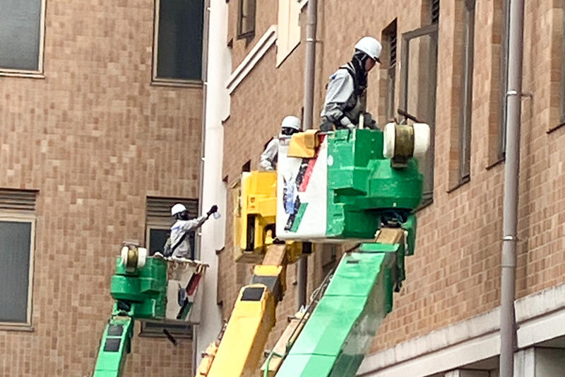 佐賀支店：整肢学園清掃